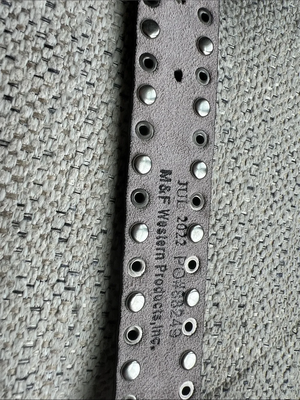 Kids Multicolor Leopard Print Studded Belt with Decorative Silver Buckle